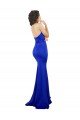 Shop Sweetheart Flower Neckline High Neck Formal Crepe Bridesmaid Dress / Prom Dress Sydney