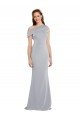 Shop Off the Shoulder Asymmetrical Mermaid Formal Crepe Bridesmaid Dress / Prom Dress Sydney