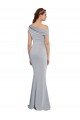 Shop Off the Shoulder Asymmetrical Mermaid Formal Crepe Bridesmaid Dress / Prom Dress Sydney
