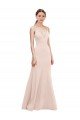 Shop Deep V-Neck and Back Long Formal Crepe Bridesmaid Dress / Prom Dress Sydney