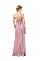 Shop Fit and Flare Slim Formal Crepe Bridesmaid Dress / Prom Dress with Cutout Back Sydney