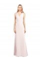 Shop V-Neck Keyhole Back Crepe Trumpet Bridesmaid Dress / Prom Dress Sydney