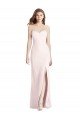 Shop Strapless Crepe Trumpet Bridesmaid Dress / Prom Dress with Front Slit Sydney