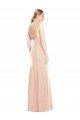 V-Spaghetti Strap Open Back Bateau Neck Trumpet Bridesmaid Dress / Prom Dress Sydney