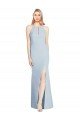 Shop Full Length Sleeveless Halter Bridesmaid Dress / Prom Dress with Keyhole Back Sydney