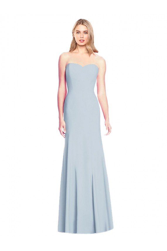 Shop Sweetheart Strapless Flared Skirt Maxi Bridesmaid Dress / Prom Dress Sydney