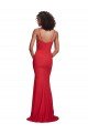 Shop Spaghetti Strap Slip Neckline Formal Crepe Bridesmaid Dress / Prom Dress Sydney