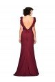 Shop Crepe Slip Bridesmaid Dress / Prom Dress with Ruffled Straps Sydney