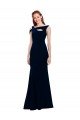 Shop Sleeveless Formal Crepe Mermaid Bridesmaid Dress / Prom Dress with Side Slit Sydney