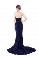 Shop Strapless Sweetheart Neckline Crepe Bridesmaid Dress / Prom Dress with Satin Waistband Sydney