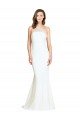 Shop Soft Tulle Shoulder Overlay Mermaid One Shoulder Formal Crepe Bridesmaid Dress Sydney