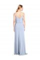 Shop Feminine Cowl Neck Slim Floor Length Stretch Formal Crepe Bridesmaid Dress / Prom Dress Sydney
