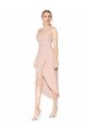 Shop Knee Length Short Formal Crepe Bridesmaid Dress / Prom Dress Sydney
