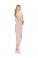 Shop Knee Length One Shoulder Formal Crepe Short Wrap Bridesmaid Dress / Prom Dress Sydney