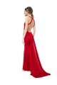 Shop High Neck Mermaid Open Back Formal Crepe Maxi Bridesmaid Dress / Prom Dress with Train Detail Sydney
