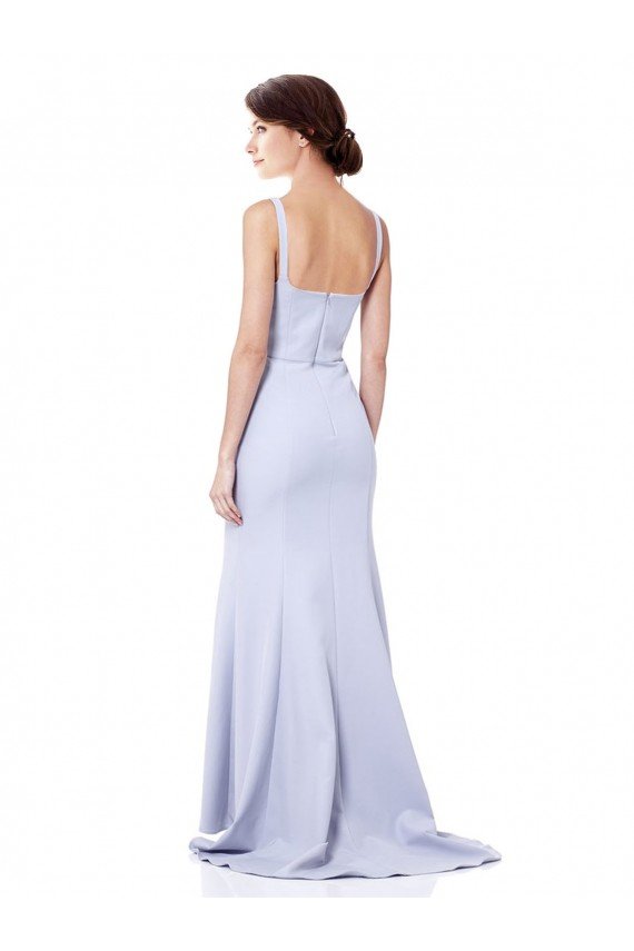 Shop Sweetheart High Neck Sleeveless Formal Crepe Bridesmaid Dress / Prom Dress Sydney