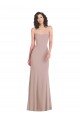 Shop Strapless Princess Line Formal Crepe Mermaid Bridesmaid Dress / Prom Dress Sydney
