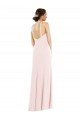 Shop Criss Cross Halter Princess Line Trumpet Formal Crepe Bridesmaid Dress / Prom Dress Sydney
