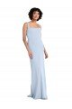 Shop Slim Square Neck Fit and Flare Full Length Stretch Crepe Bridesmaid Dress / Prom Dress Sydney