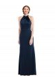 Shop High Neck Open Back Long Maxi Bridesmaid Dress / Prom Dress Sydney