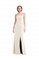 Shop Long Strapless Tuxedo Maxi Bridesmaid Dress / Prom Dress with Front Slit Sydney