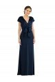 Shop Soft Bow Blouson Bodice Trumpet Formal Crepe Bridesmaid Dress / Prom Dress Sydney