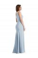 Shop Bold One Shoulder Trumpet Maxi Formal Crepe Bridesmaid Dress / Prom Dress Sydney