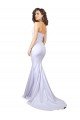 Shop Simple Long Strapless Sweetheart Mermaid Crepe Beach Wedding Dress Sydney
