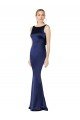 Shop Sheath High Neck Formal Stretch Satin Bridesmaid Dress / Prom Dress Low Back Sydney