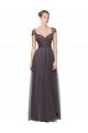 Sweetheart Neckline Long Tulle Bridesmaid Dress with Straps Sydney