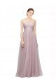 Shop Sweetheart Neckline Long Tulle Bridesmaid Dress with Lace Bodice Sydney