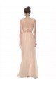 Shop Long Tulle Bridesmaid Dress with Illusion Neck Sydney