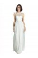 Shop High Neckline Long Tulle Bridesmaid Dress with Illusion Front Sydney