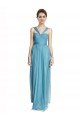 Shop Floor Length Inverted V-Neck Tulle Bridesmaids Dress Sydney