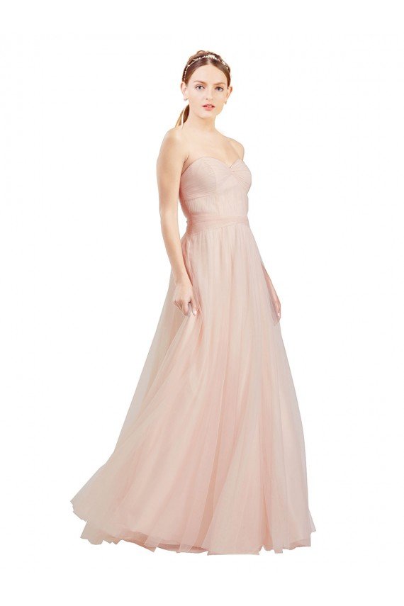 Shop Floor Length Sweetheart Tulle Bridesmaid Dress with Open Back Sydney