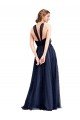 Shop Floor Length Long Halter Pleated Tulle Bridesmaid Dress Sydney