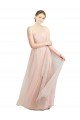Shop Long Floor Length Sweetheart Pleated Tulle Bridesmaid Dress Sydney