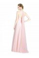 Shop Ruched Sweetheart Neckline A-Line Tulle Bridesmaid Dress with Tie Open Back Sydney