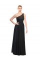 Shop Ruched One Shoulder Tulle A-Line Bridesmaid Dress Sydney