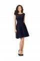 Shop Short Bateau Neck Tulle Cocktail Bridesmaid Dress with Lace Bodice Sydney