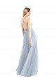 Shop Halter Neckline Slim A-Line Tulle Bridesmaid Dress Sydney