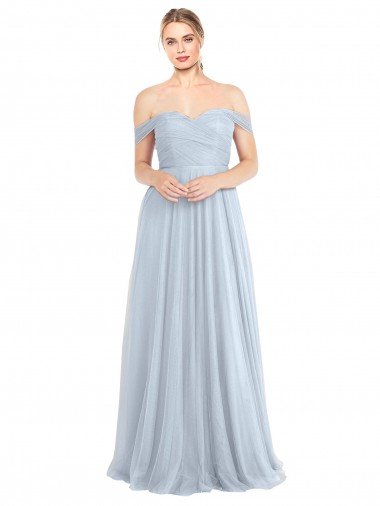 Sweetheart Neckline Off the Shoulder Tulle Bridesmaid Dress Sydney
