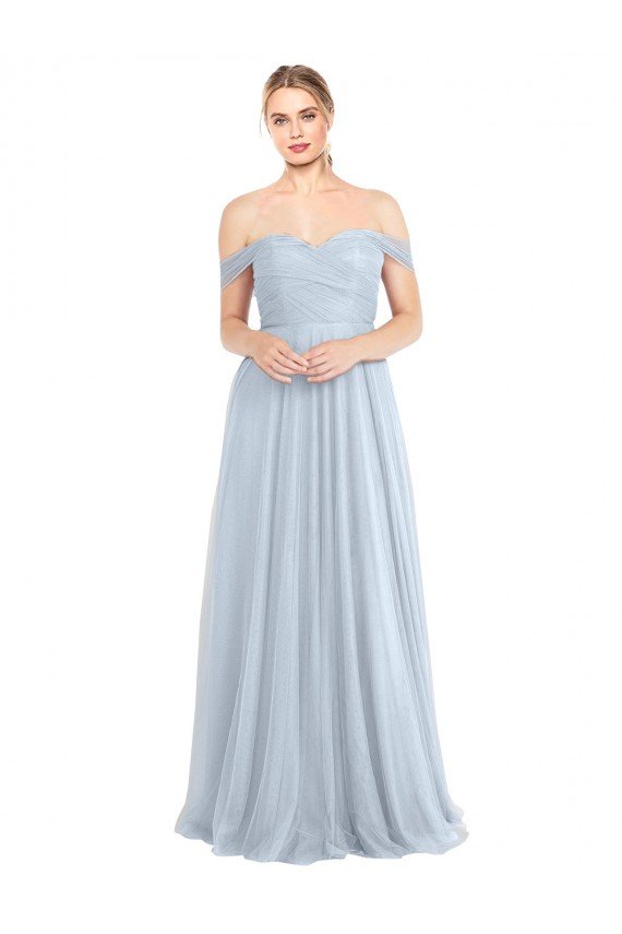 Sweetheart Neckline Off the Shoulder Tulle Bridesmaid Dress Sydney