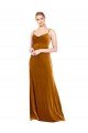 Shop Long Velvet Cowl Neck Slip Bridesmaid Dress / Prom Dress Sydney