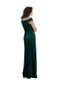 Shop Floor Length Cap Sleeves Long Formal Velvet Bridesmaid Dress / Prom Dress with High Side Slit Sydney