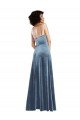 Shop Sleek Cowl Neck Velvet Maxi Bridesmaid Dress / Prom Dress with Pockets Sydney