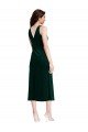 Shop Cowl Neck Velvet Midi Cocktail Length Bridesmaid Dress / Prom Dress Sydney