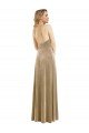 Shop High Neck Halter Open Back Long Velvet Maxi Bridesmaid Dress / Prom Dress Sydney