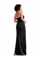 Shop Empire Waist Formal Stretch Velvet Bridesmaid Dress / Prom Dress with Halter Strap Sydney