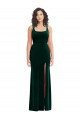 Shop Square Neck Long Velvet Maxi Bridesmaid Dress / Prom Dress Sydney